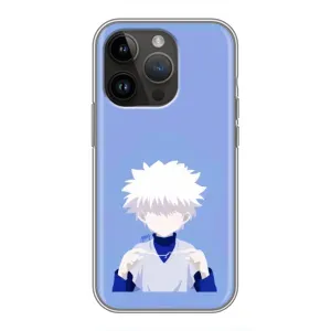 Чехол с персонажами АНИМЕ на iPhone 14 Pro Max (Киллуа Золдик)