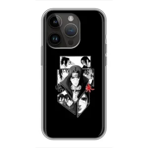 Чехлы с картинкой Итачи Учиха на iPhone 14 Pro Max (Коллаж Итачи)