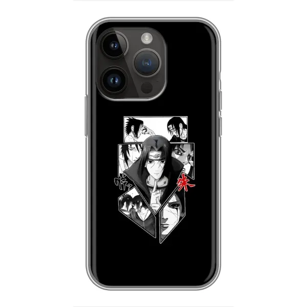 Чехол с рисунком «Коллаж Итачи» для iPhone 14 Pro Max Чехол с рисунком «Коллаж Итачи» для iPhone 14 Pro Max