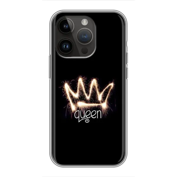 Чехол с рисунком «Корона» для iPhone 14 Pro Max