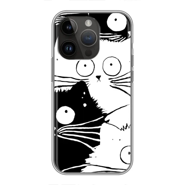 Чохол з малюнком «КОТИКИ» для iPhone 14 Pro Max Чохол з малюнком «КОТИКИ» для iPhone 14 Pro Max