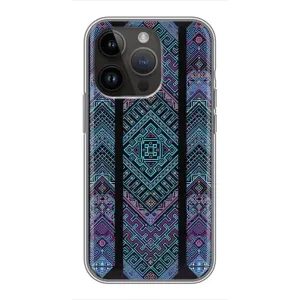 Силиконовый Чехол на iPhone 14 Pro Max (Крутой орнамент)