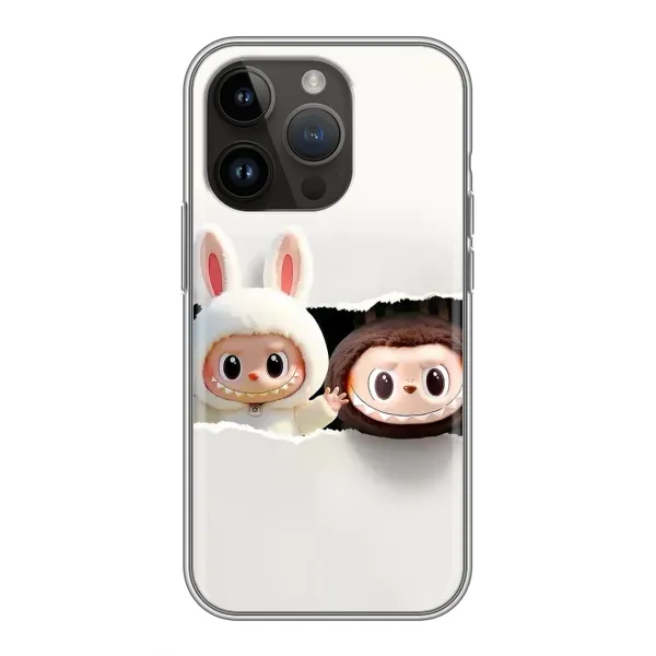 Чехол с рисунком «Фигурки Labubu» для iPhone 14 Pro Max Чехол с рисунком «Фигурки Labubu» для iPhone 14 Pro Max