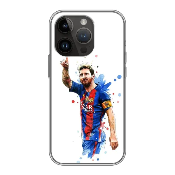 Чехол с рисунком «Leo Messi» для iPhone 14 Pro Max