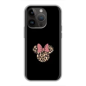 Чохол з леопардовим принтом на iPhone 14 Pro Max (Леопардова Мінні)