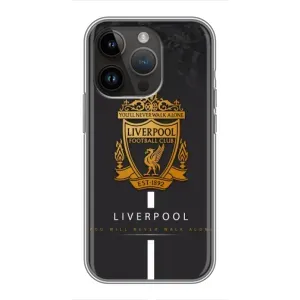 Силиконовые Чехлы принт Футбол на iPhone 14 Pro Max (Liverpool)