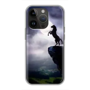 Чехлы с изображением разных животных для iPhone 14 Pro Max (Лошадь)