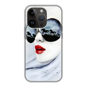 Чохол з картинкою Модні Дівчата iPhone 14 Pro Max (Любителька коней)