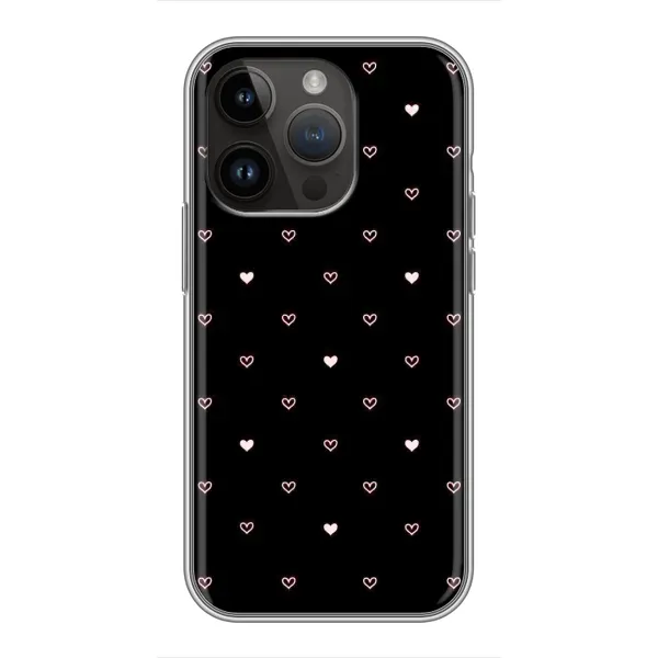 Чехол с рисунком «Маленькие сердечки» для iPhone 14 Pro Max Чехол с рисунком «Маленькие сердечки» для iPhone 14 Pro Max