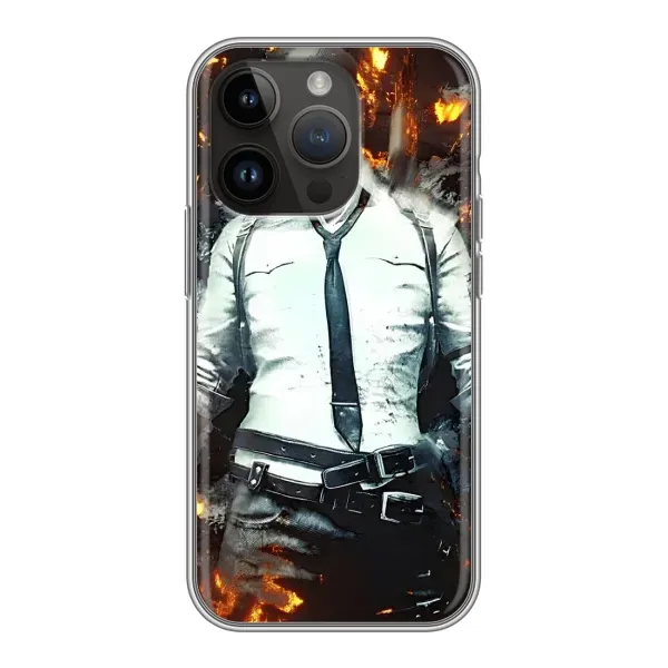 Чехол с рисунком «Man Пубг» для iPhone 14 Pro Max Чехол с рисунком «Man Пубг» для iPhone 14 Pro Max