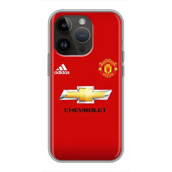 Чехол с рисунком «Man United» для iPhone 14 Pro Max