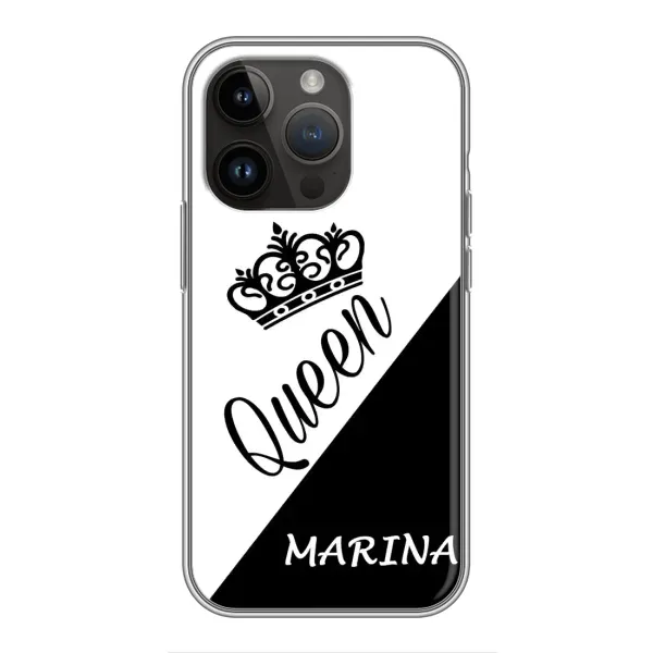 Чехол с рисунком «MARINA» для iPhone 14 Pro Max