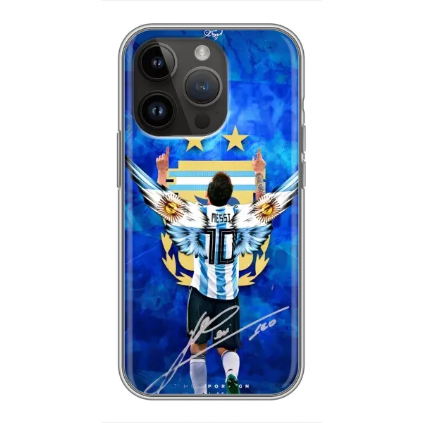 Чехол с рисунком «Месси Аргентина» для iPhone 14 Pro Max