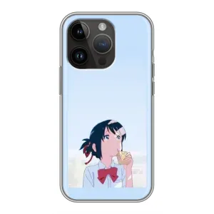 Чехол с персонажами АНИМЕ на iPhone 14 Pro Max (Мицуха)