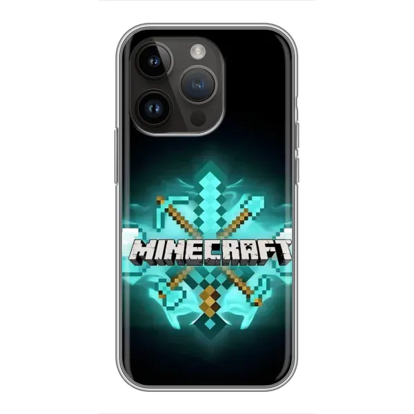 Чехол с рисунком «MineCraft 2» для iPhone 14 Pro Max