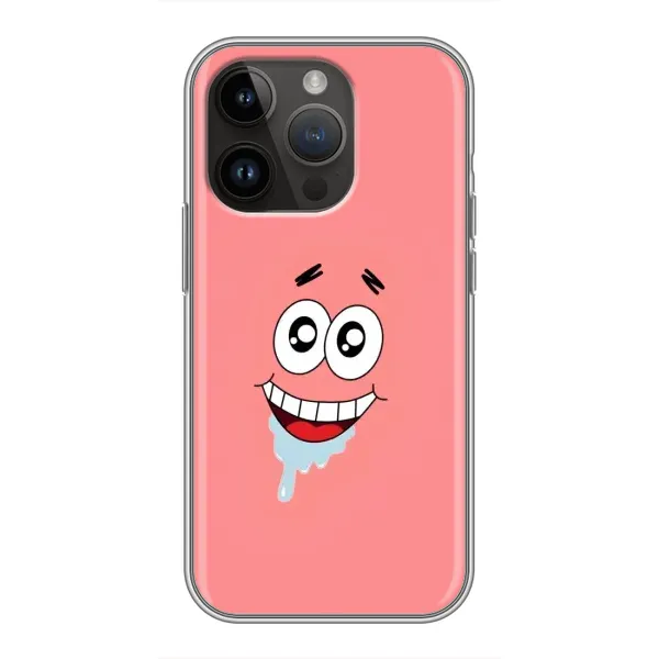 Чехол с рисунком «Мордочка Патрика» для iPhone 14 Pro Max
