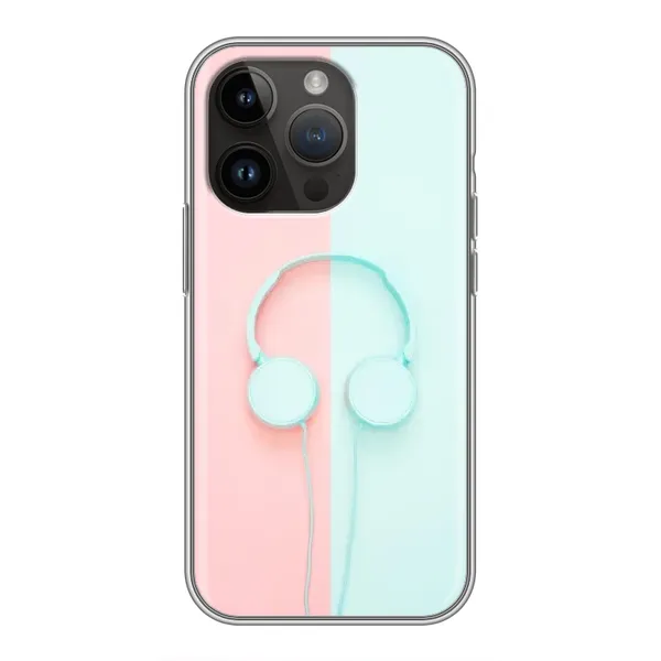 Чехол с рисунком «Наушники» для iPhone 14 Pro Max Чехол с рисунком «Наушники» для iPhone 14 Pro Max