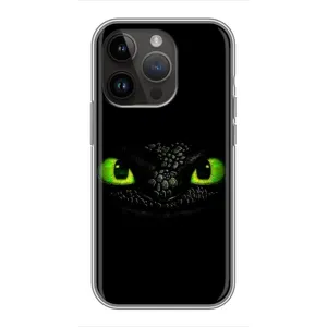 Чохол дракон Беззубик для iPhone 14 Pro Max (Очі Беззубика)