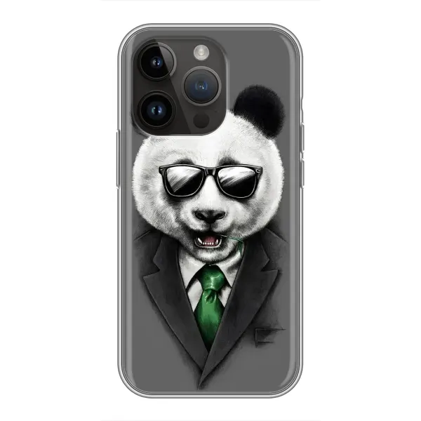 Чехол с рисунком «Панда в очках» для iPhone 14 Pro Max Чехол с рисунком «Панда в очках» для iPhone 14 Pro Max