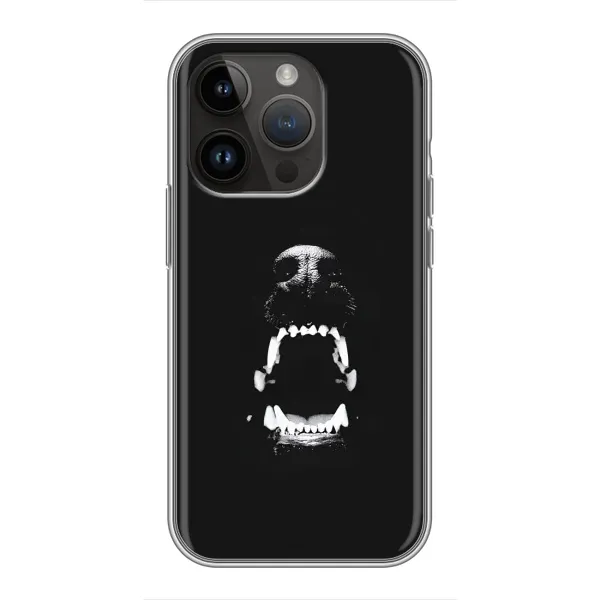 Чехол с рисунком «Пасть добермана» для iPhone 14 Pro Max Чехол с рисунком «Пасть добермана» для iPhone 14 Pro Max