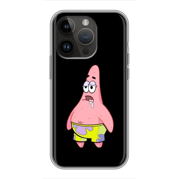 Чехол с рисунком «Патрик завис» для iPhone 14 Pro Max