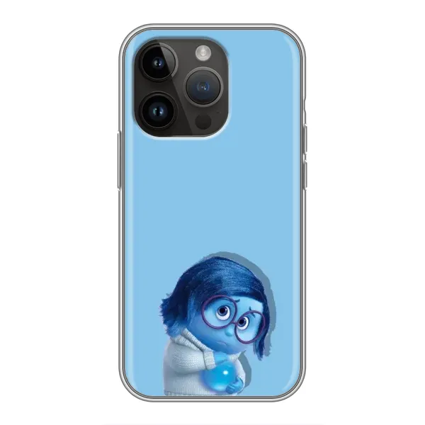 Чехол с рисунком «Печаль» для iPhone 14 Pro Max Чехол с рисунком «Печаль» для iPhone 14 Pro Max