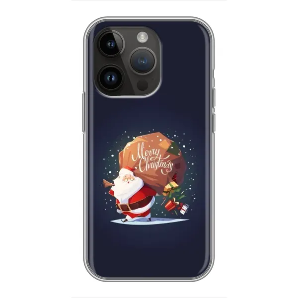 Чехол с рисунком «Подарки от Санты» для iPhone 14 Pro Max