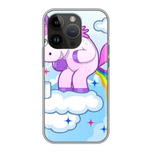 Чохол з малюнком «Веселка Єдиноріга» для iPhone 14 Pro Max