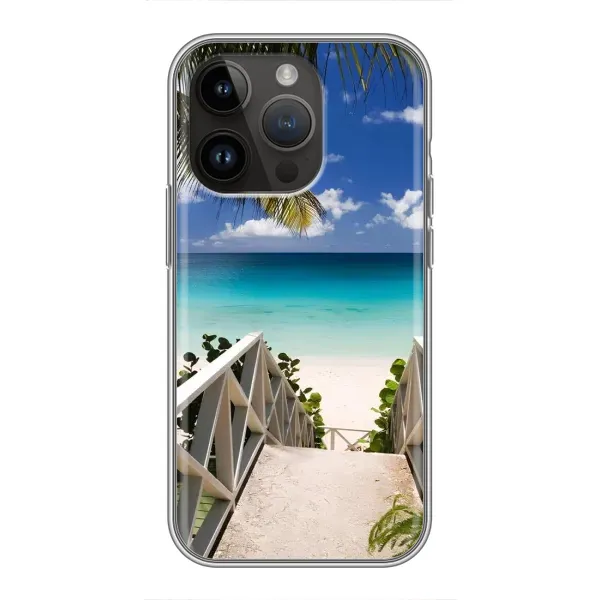Чехол с рисунком «Рай» для iPhone 14 Pro Max Чехол с рисунком «Рай» для iPhone 14 Pro Max
