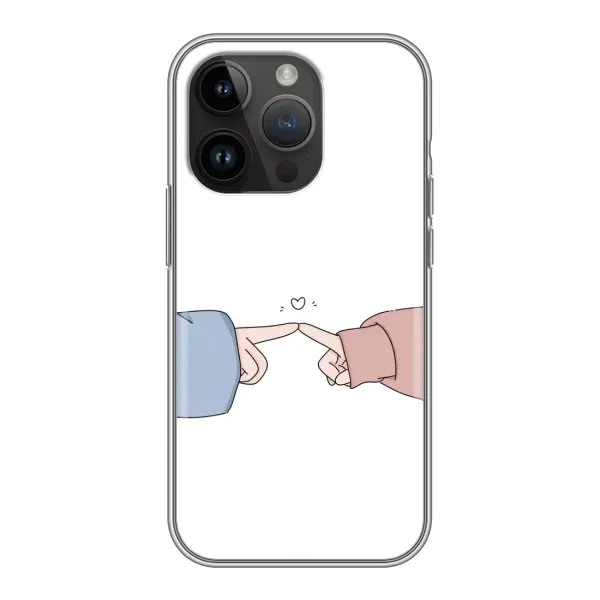 Чехол с рисунком «Руки мамы» для iPhone 14 Pro Max