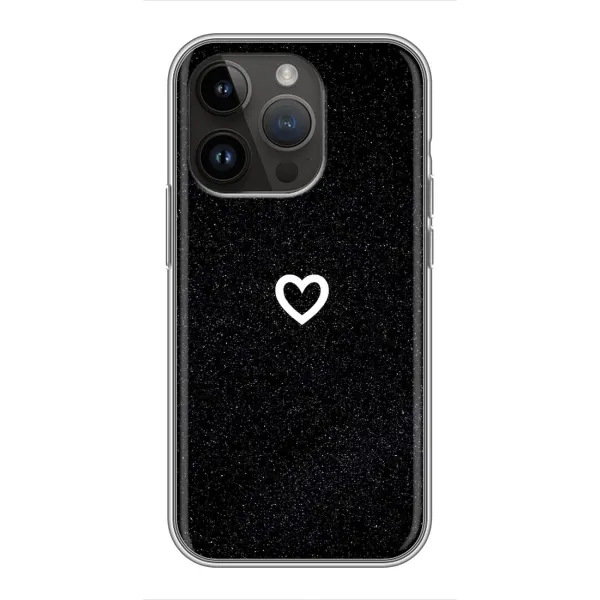 Чехол с рисунком «Сердечко» для iPhone 14 Pro Max Чехол с рисунком «Сердечко» для iPhone 14 Pro Max