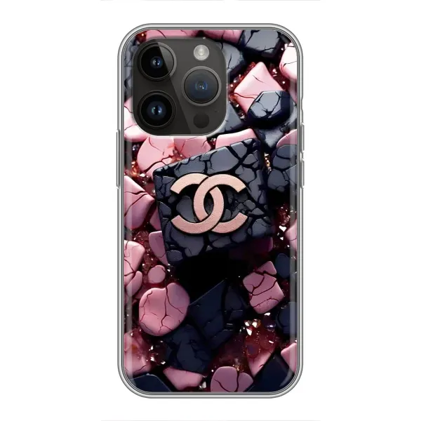 Чехол с рисунком «Шанель» для iPhone 14 Pro Max