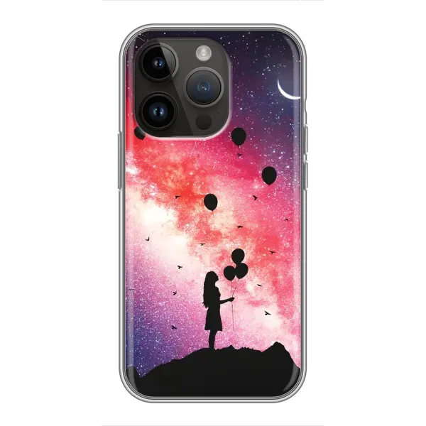 Чохол з малюнком «Кулі в небі» для iPhone 14 Pro Max Чохол з малюнком «Кулі в небі» для iPhone 14 Pro Max