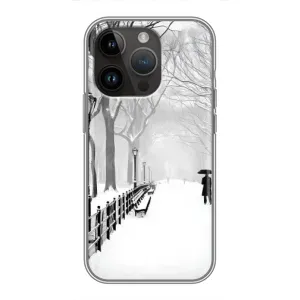 Чехлы на Новый Год iPhone 14 Pro Max (Снегом замело)