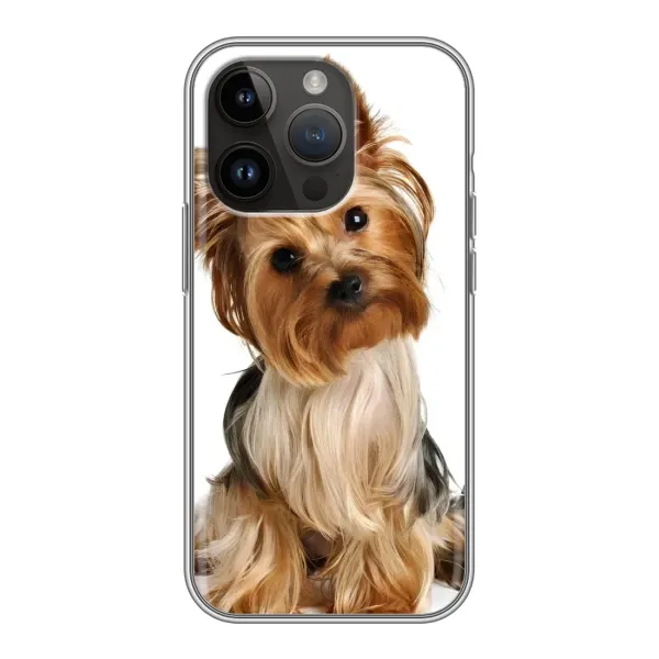 Чехол с рисунком «Собака Терьер» для iPhone 14 Pro Max Чехол с рисунком «Собака Терьер» для iPhone 14 Pro Max