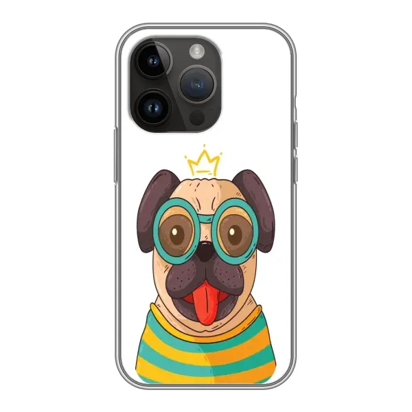 Чехол с рисунком «Собака Король» для iPhone 14 Pro Max Чехол с рисунком «Собака Король» для iPhone 14 Pro Max