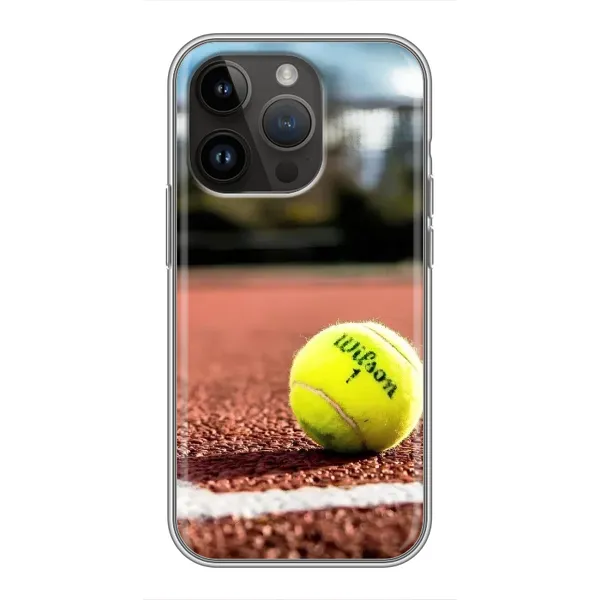 Чехол с рисунком «Теннисный корт» для iPhone 14 Pro Max