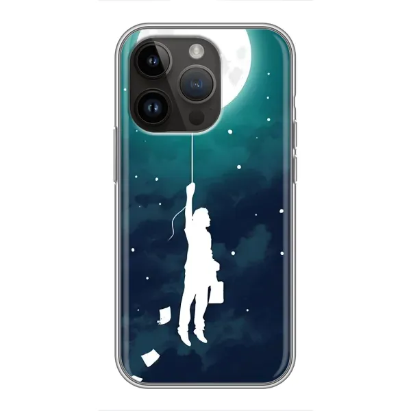 Чехол с рисунком «To The moon» для iPhone 14 Pro Max Чехол с рисунком «To The moon» для iPhone 14 Pro Max