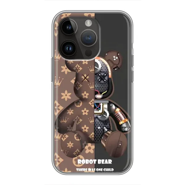 Чехол с рисунком «Медмедь Луи Виттон» для iPhone 14 Pro Max