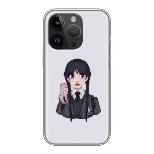 Чохол з картинкою Венсдей на iPhone 14 Pro Max (Річ Венсдей)