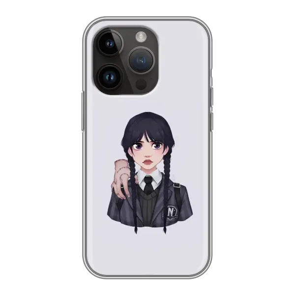 Чехол с рисунком «Вещь Венсдей» для iPhone 14 Pro Max Чехол с рисунком «Вещь Венсдей» для iPhone 14 Pro Max