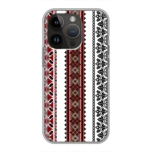 Силиконовый Чехол на iPhone 14 Pro Max с картинкой Вышиванки (Вышиваночки)