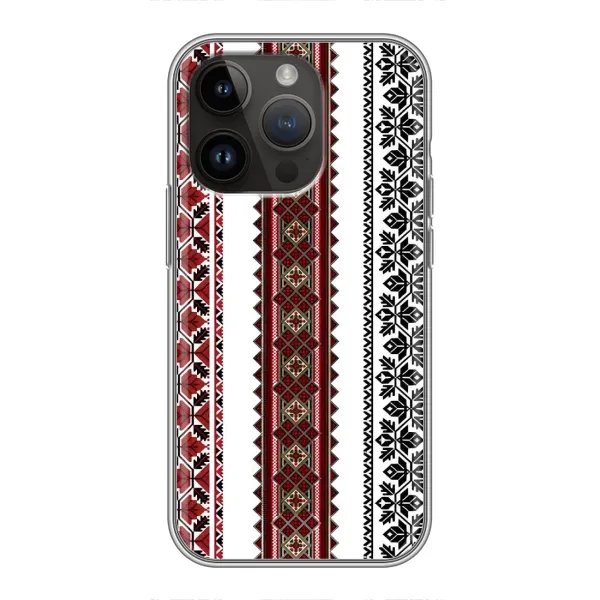 Чехол с рисунком «Вышиваночки» для iPhone 14 Pro Max Чехол с рисунком «Вышиваночки» для iPhone 14 Pro Max
