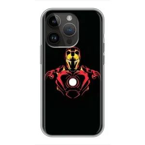 Чехол Супергерой Железный человек на iPhone 14 Pro Max (Железный человек)