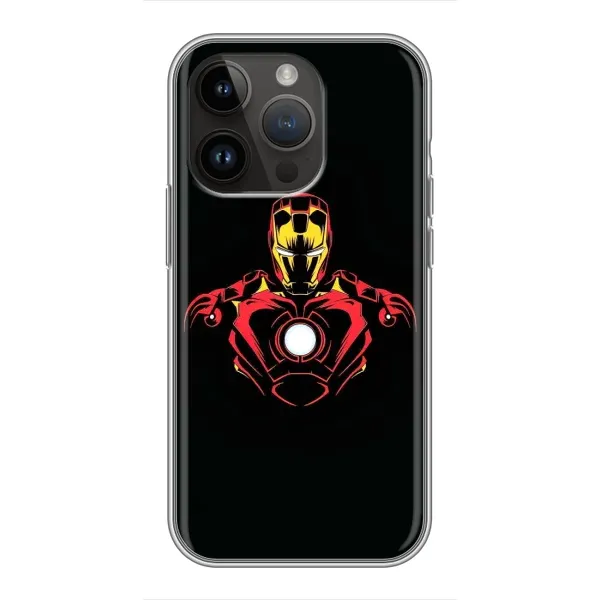 Чехол с рисунком «Железный человек» для iPhone 14 Pro Max Чехол с рисунком «Железный человек» для iPhone 14 Pro Max