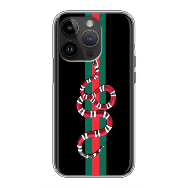 Чехол с рисунком «Змей Гуччи» для iPhone 14 Pro Max Чехол с рисунком «Змей Гуччи» для iPhone 14 Pro Max