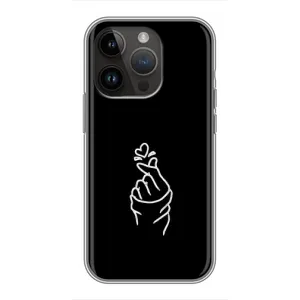 Чехлы (Знак сердечка) на iPhone 14 Pro Max (Знак Сердечка)