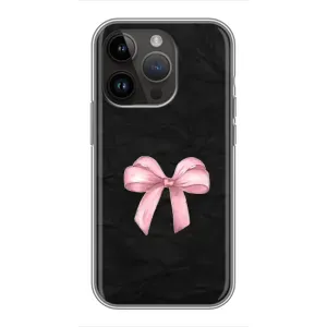 Чехол банты для iPhone 14 Pro (Бантик)