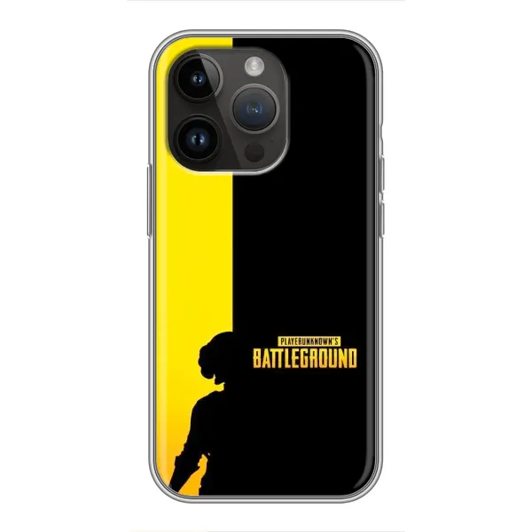 Чехол с рисунком «Battlegrounds» для iPhone 14 Pro Чехол с рисунком «Battlegrounds» для iPhone 14 Pro