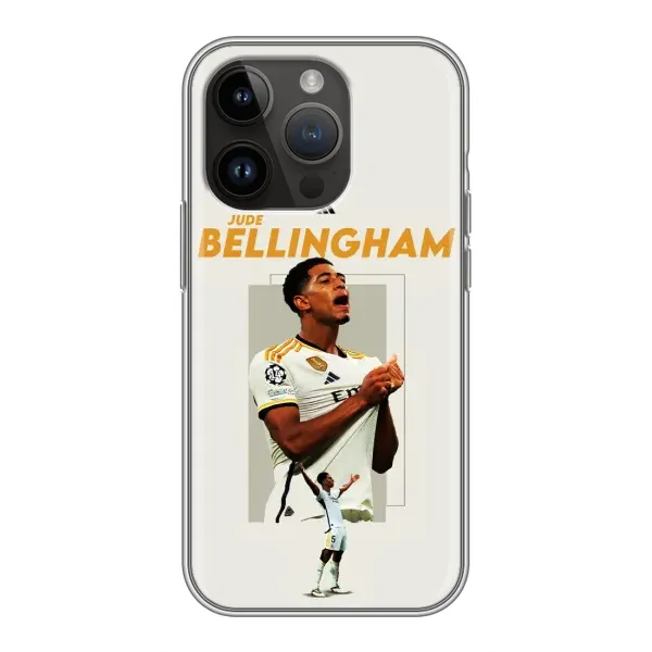 Чехол с рисунком «Беллингем Реал» для iPhone 14 Pro